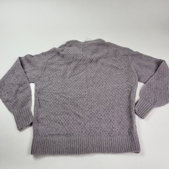 Everlane Lavender Gray Oversized Alpaca Sweater - Picture 5 of 5
